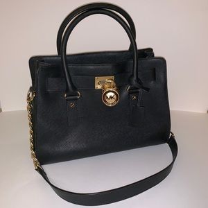 Michael Kors Hamilton Saffiano Leather Satchel EW